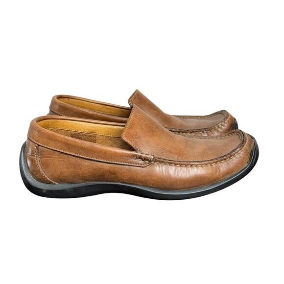 Men's Kenneth Cole New York Camel Casual Dress Shoes - Sz 7 - Picture 8 of 8